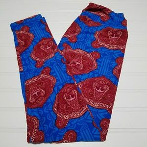 LuLaRoe One Size Bear Leggings